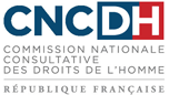 Logo CNCDH Comission Nationale Consultative des droits de l'homme