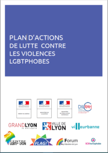 Couverture du plan d'actions de lutte contre les violences LGBTphobes
