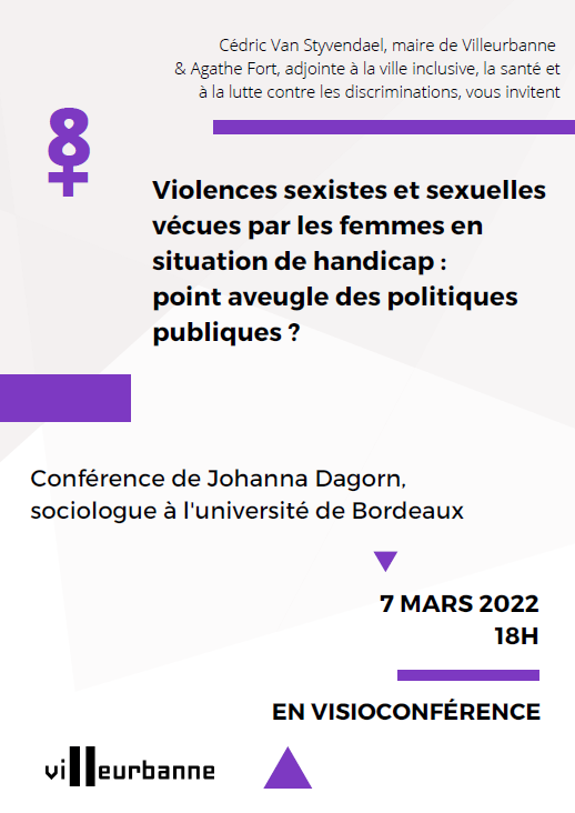 Violences sexistes et sexuelles vécues par les femmes en situation de ...
